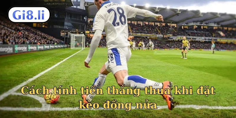 Cách tính tiền thắng thua khi đặt kèo đồng nửa