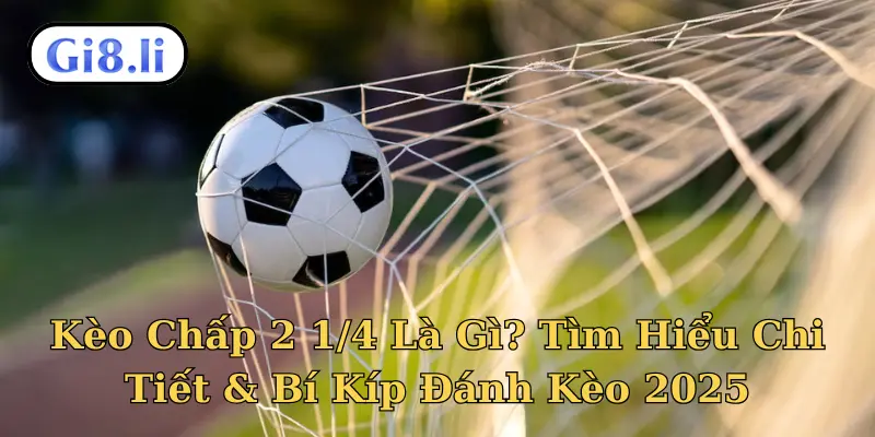 Kèo chấp 2 1/4 là gì